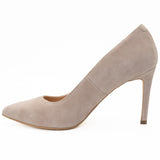 Pantofi dama Guban din piele naturala D 1206 bej velur