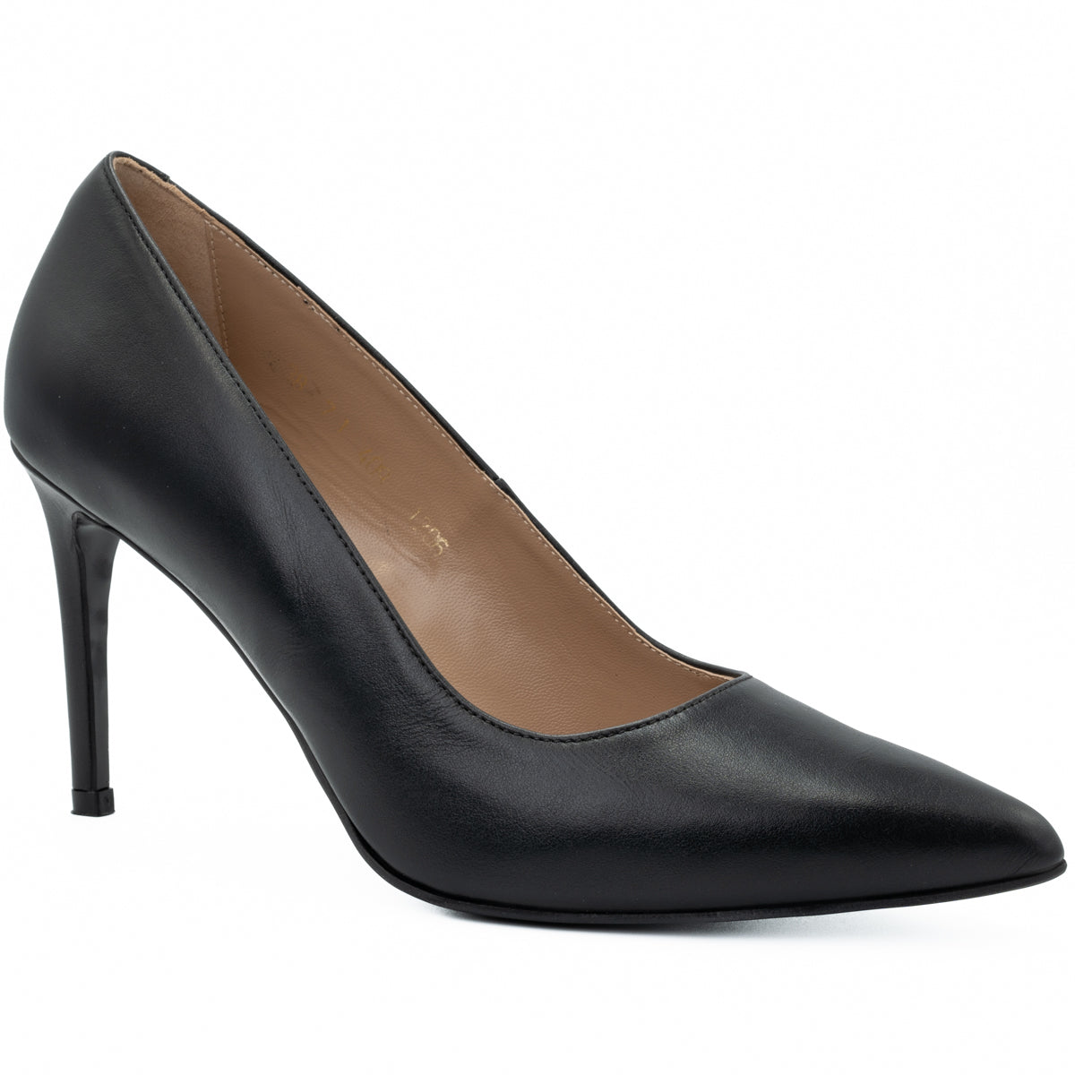 Pantofi  dama GUBAN Negru din piele naturala D1206