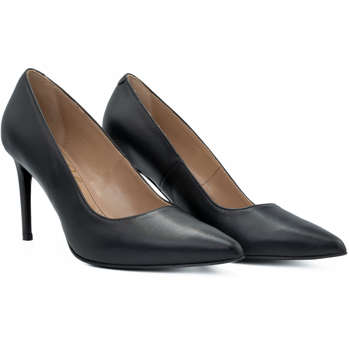 Pantofi  dama GUBAN Negru din piele naturala D1206