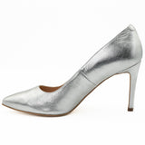 Pantofi dama Guban din piele naturala D 1206 argintiu