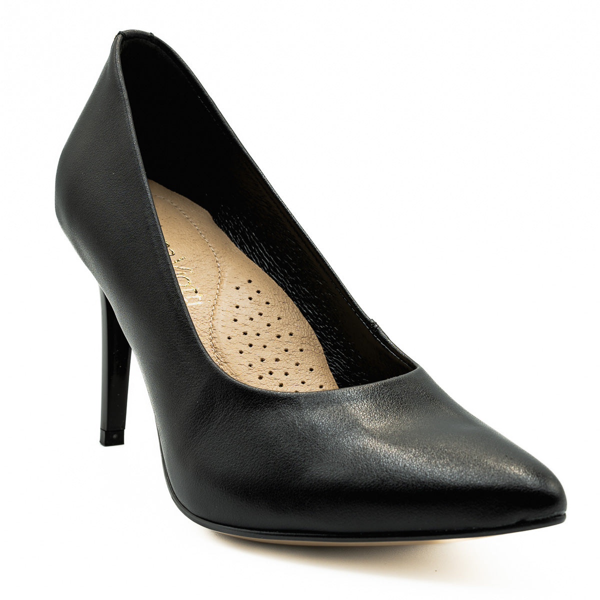 Pantofi dama Anna Viotti din piele naturala D 1212 negru 