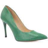 Pantofi dama Anna Viotti  din piele naturala D 1242 verde