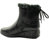 Ghete dama Rieker din piele naturala D 1350 NEGRU 