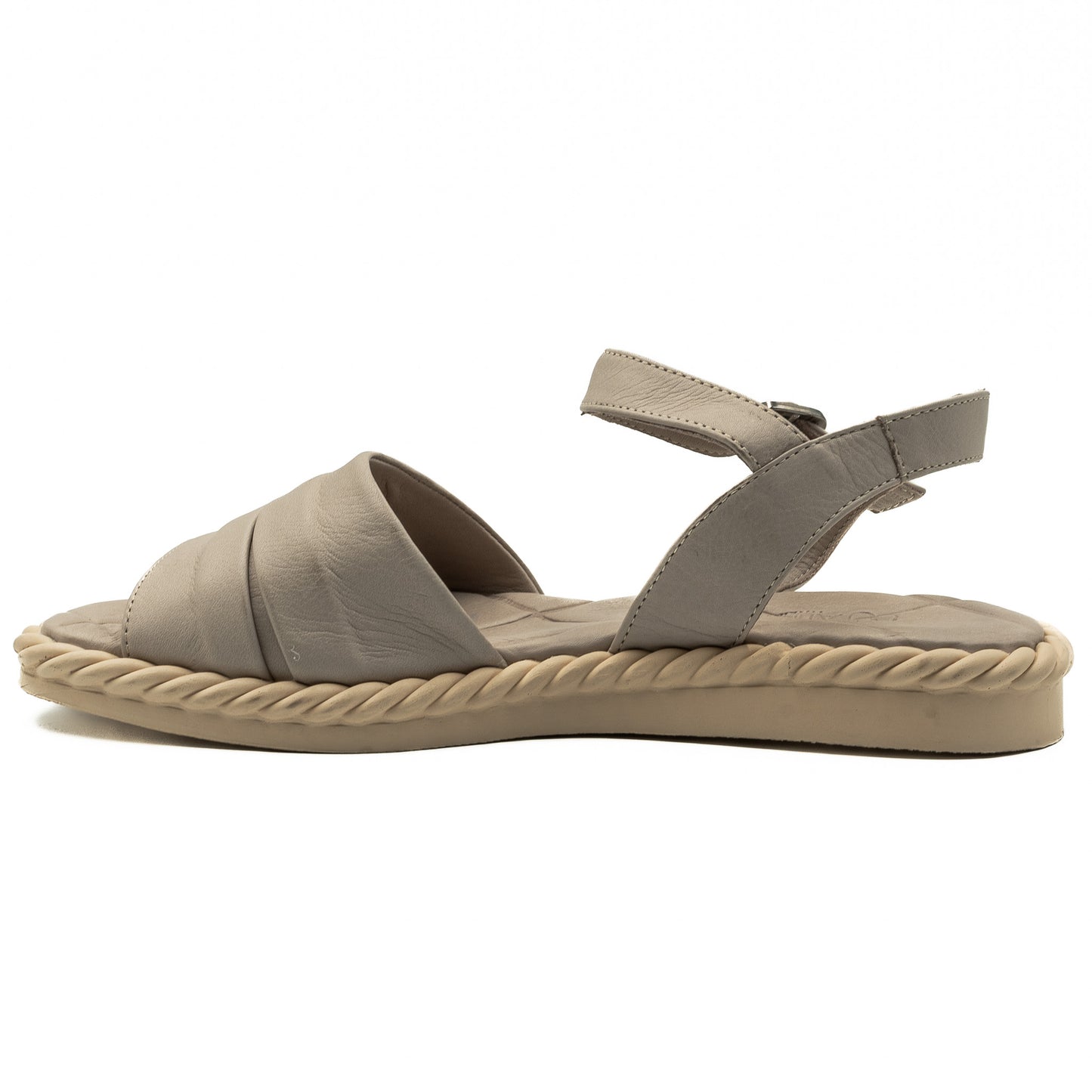  Sandale dama din piele naturala D 1403 GRI