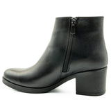 Botine dama Anna viotti din piele naturala D 1509 negru  