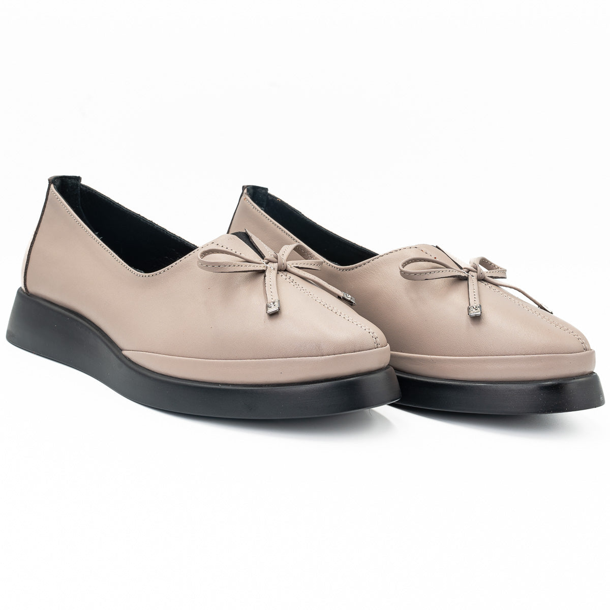 Pantofi dama Anna Viotti din piele naturala D 161 bej 