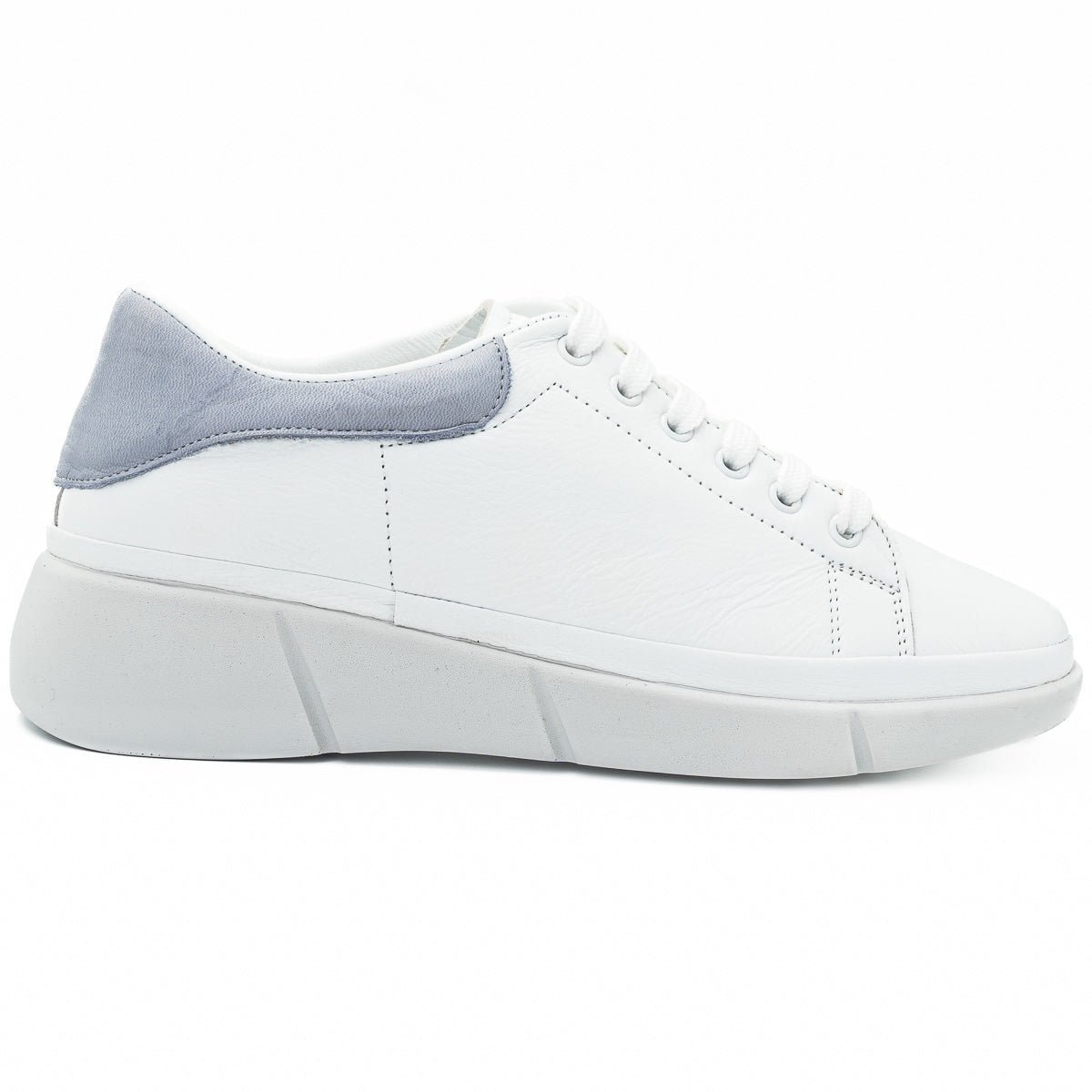 Pantofi dama Anna Viotti din piele naturala D 1852 alb-mov 