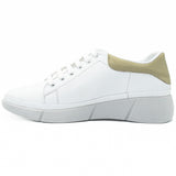 Pantofi dama Anna Viotti din piele naturala D 1852 alb-olive