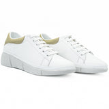 Pantofi dama Anna Viotti din piele naturala D 1852 alb-olive