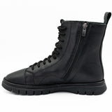 GHETE DAMA ANNA VIOTTI DIN PIELE naturala D 19106 NEGRU 