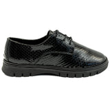 Pantofi dama Anna Viotti din piele naturala D 19118 negru bambi 