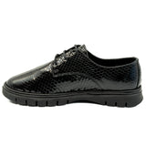 Pantofi dama Anna Viotti din piele naturala D 19118 negru bambi 