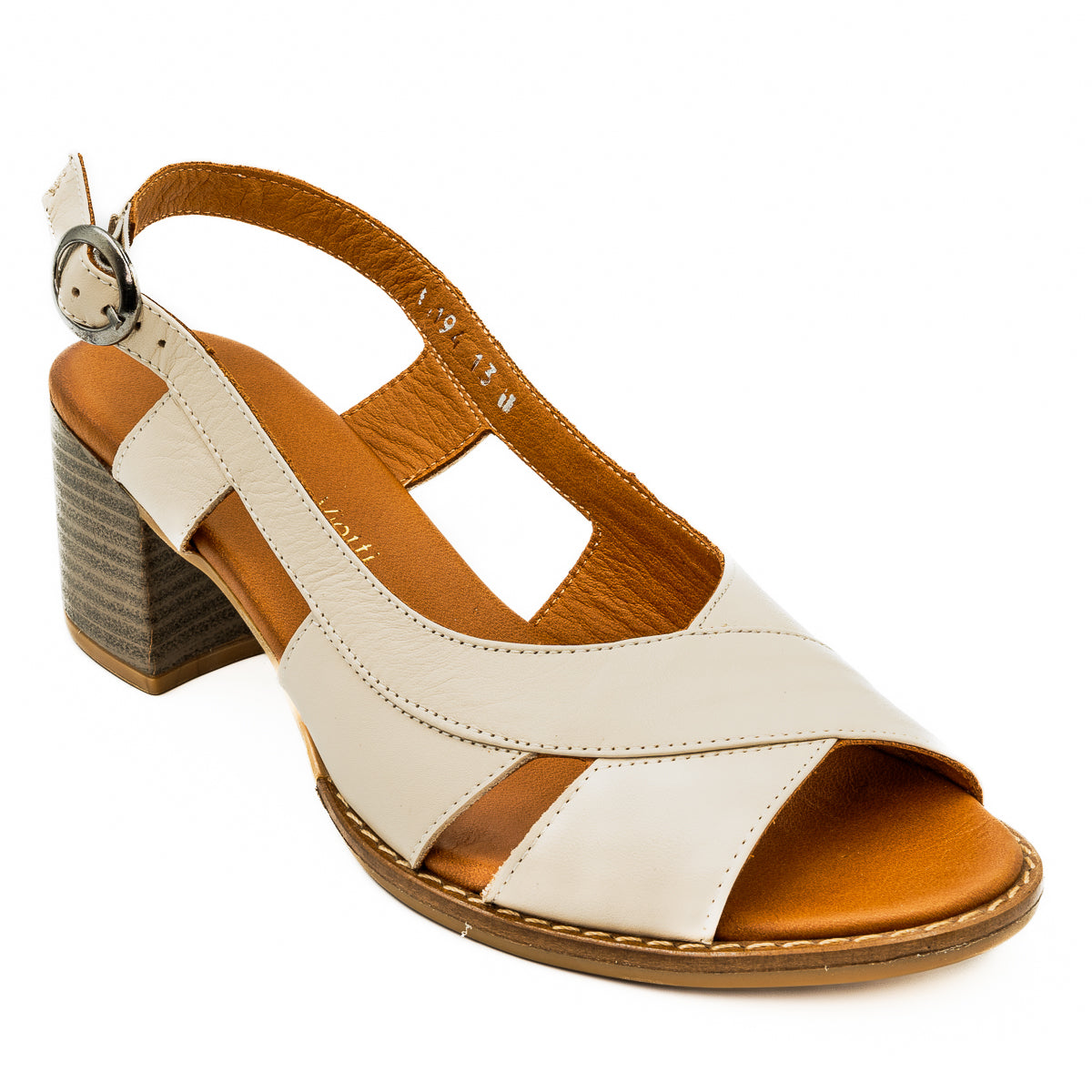 Sandale dama Goretti Din piele naturala D 12-194 BEJ 