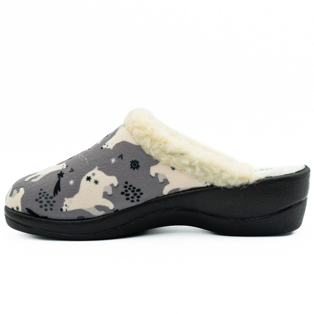 Papuci casa dama Sanital light D 199 GRI