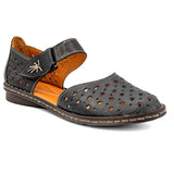   Pantofi casual Anna Viotti din piele naturala negru  -2014  