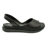 Sandale dama Anna Viotti Din piele naturala D 30-201 NEGRU 