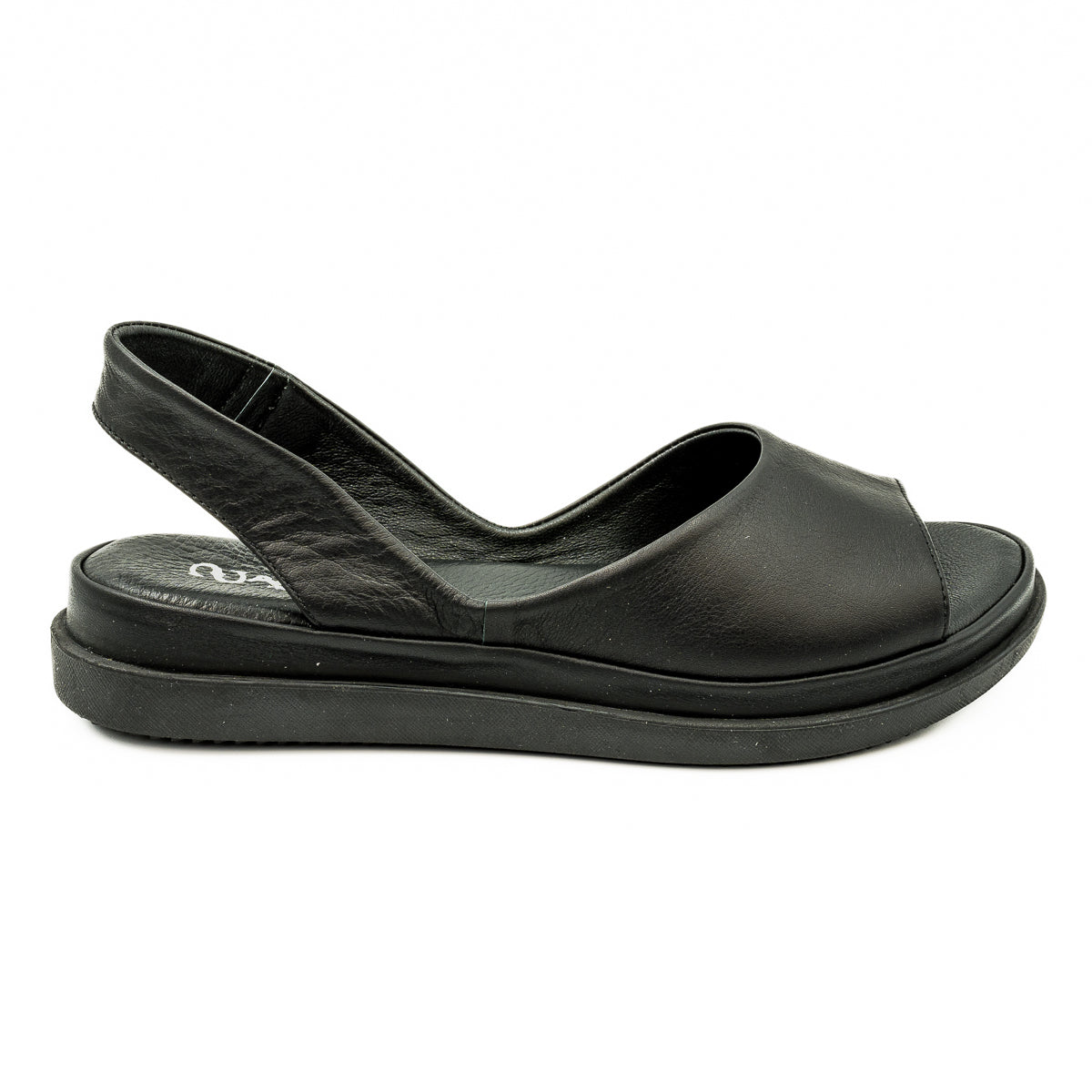 Sandale dama Anna Viotti Din piele naturala D 30-201 NEGRU 