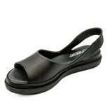 Sandale dama Anna Viotti Din piele naturala D 30-201 NEGRU 