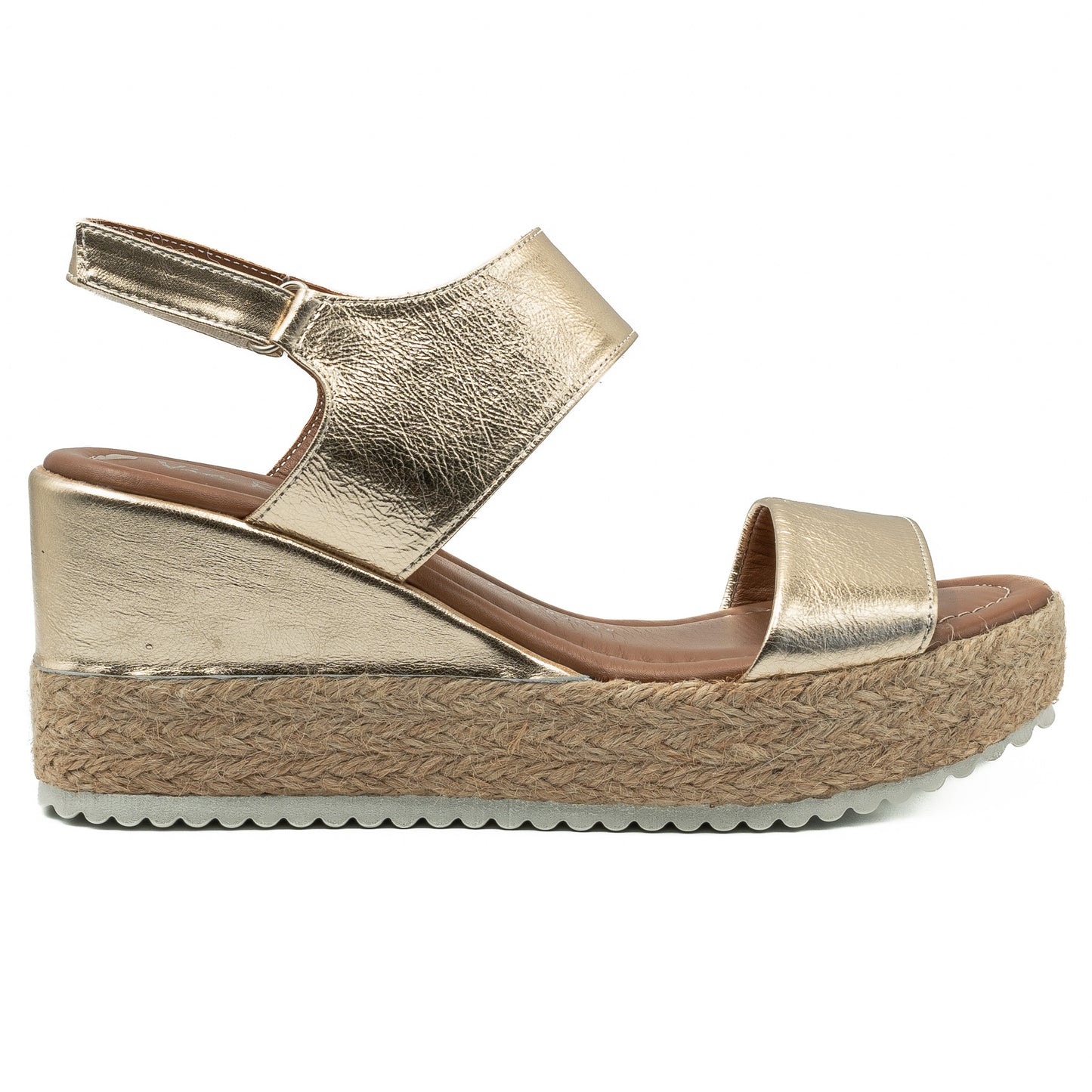  Sandale dama din piele naturala D 222-893 AURIU