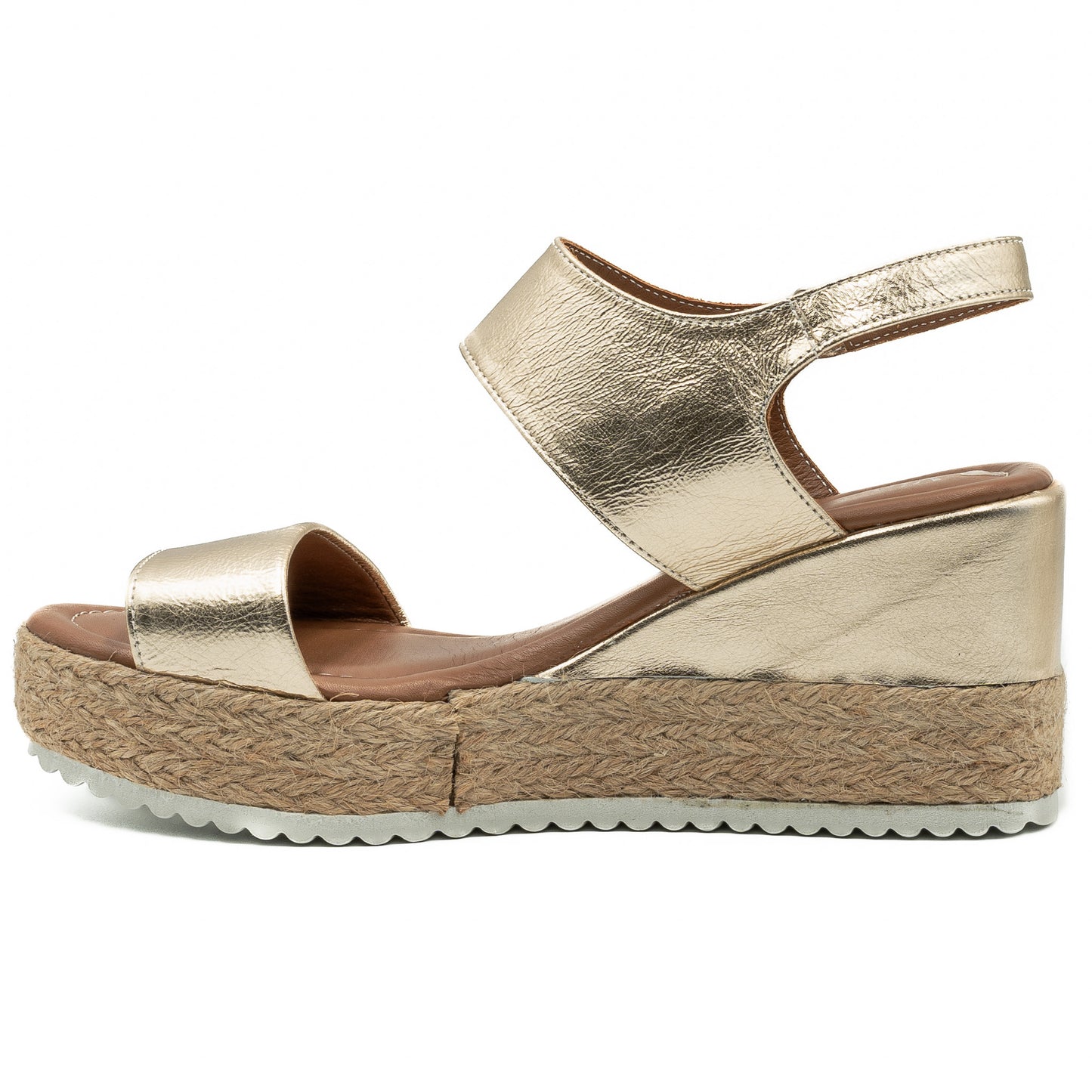  Sandale dama din piele naturala D 222-893 AURIU