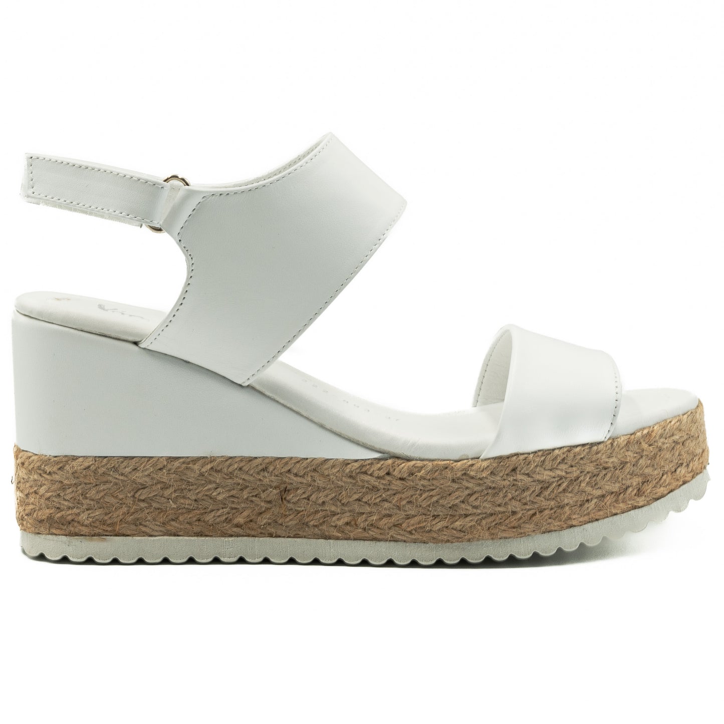 Sandale dama din piele naturala D 222-893 ALB