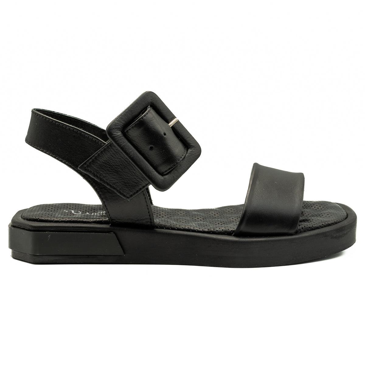  Sandale dama Anna Viotti din piele naturala negre 2235