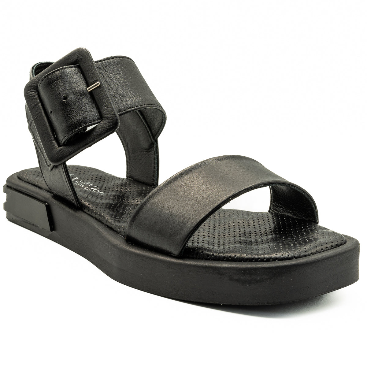  Sandale dama Anna Viotti din piele naturala negre 2235