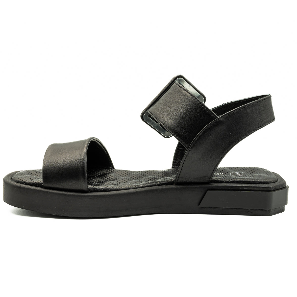  Sandale dama Anna Viotti din piele naturala negre 2235