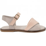Sandale dama din piele naturala Anna Viotti D 58-2306 roz-gri