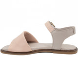 Sandale dama din piele naturala Anna Viotti D 58-2306 roz-gri