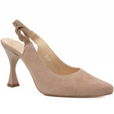 Sandale dama din piele naturala Anna Viotti D 2338 pudra