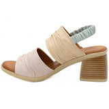 Sandale dama din piele naturala Anna Viotti D 2473 pudra-bej