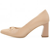 Pantofi dama din piele naturala Anna Viotti D 2543 bej