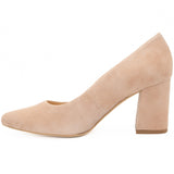 Pantofi dama din piele naturala Anna Viotti D 2544 roz pudra