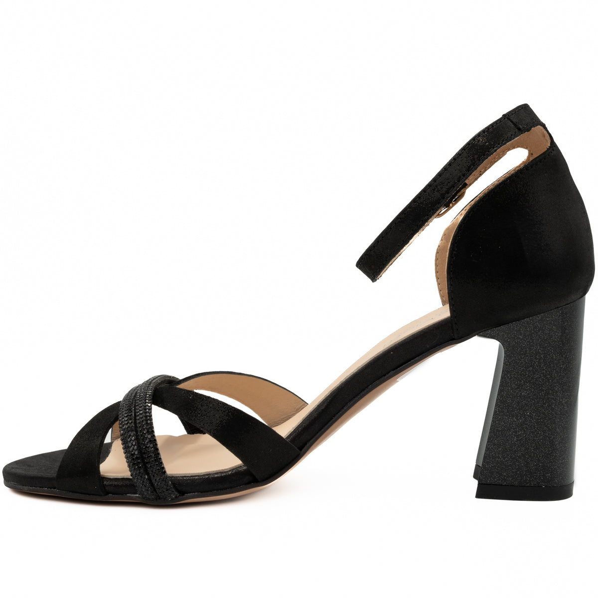 Sandale dama Anna Viotti din piele naturala D 2496 negru