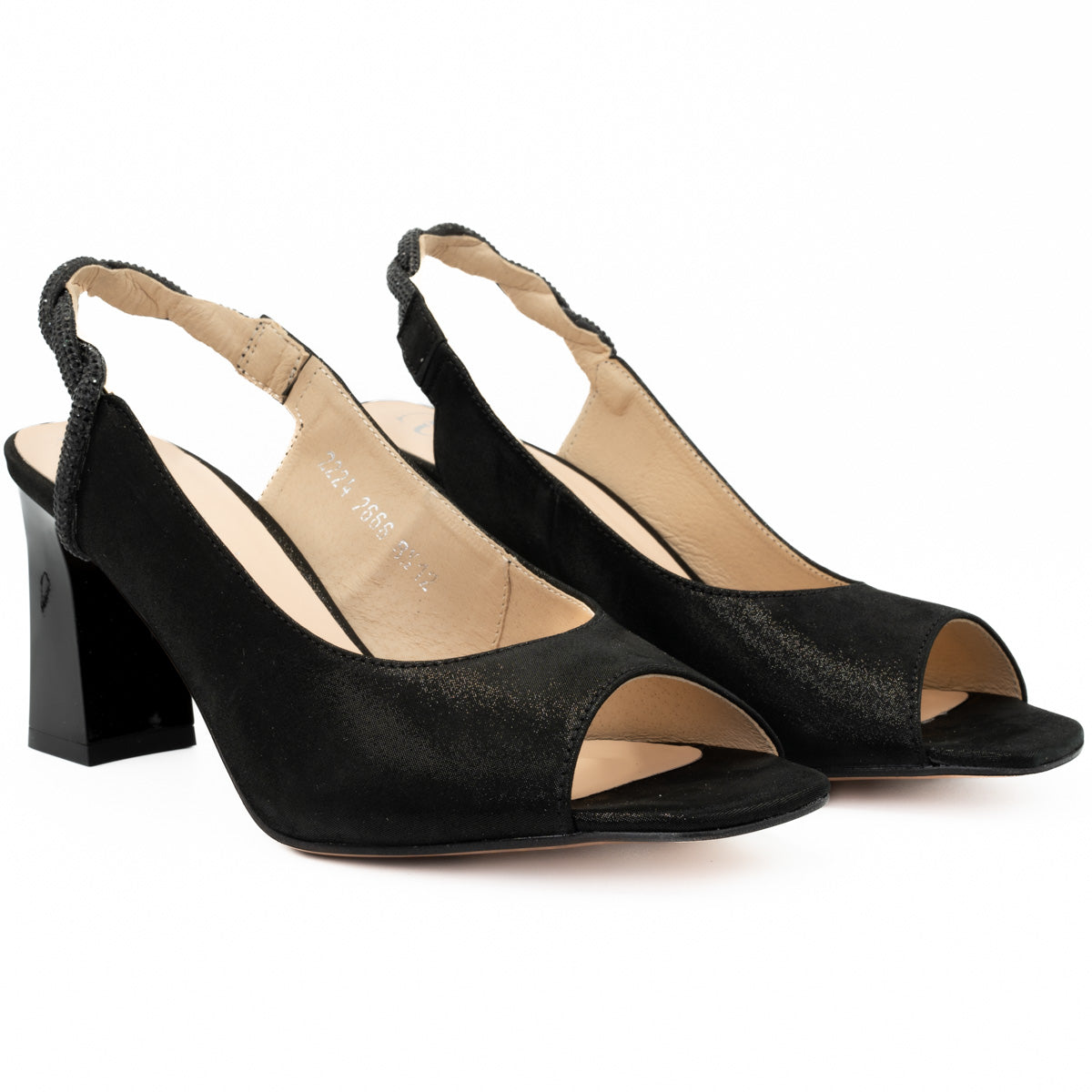 Sandale dama din piele naturala Anna Viotti D 2666 negru