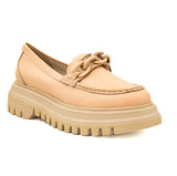 PANTOFI DAMA ANNA VIOTTI DIN PIELE NATURALA  bej 31-89