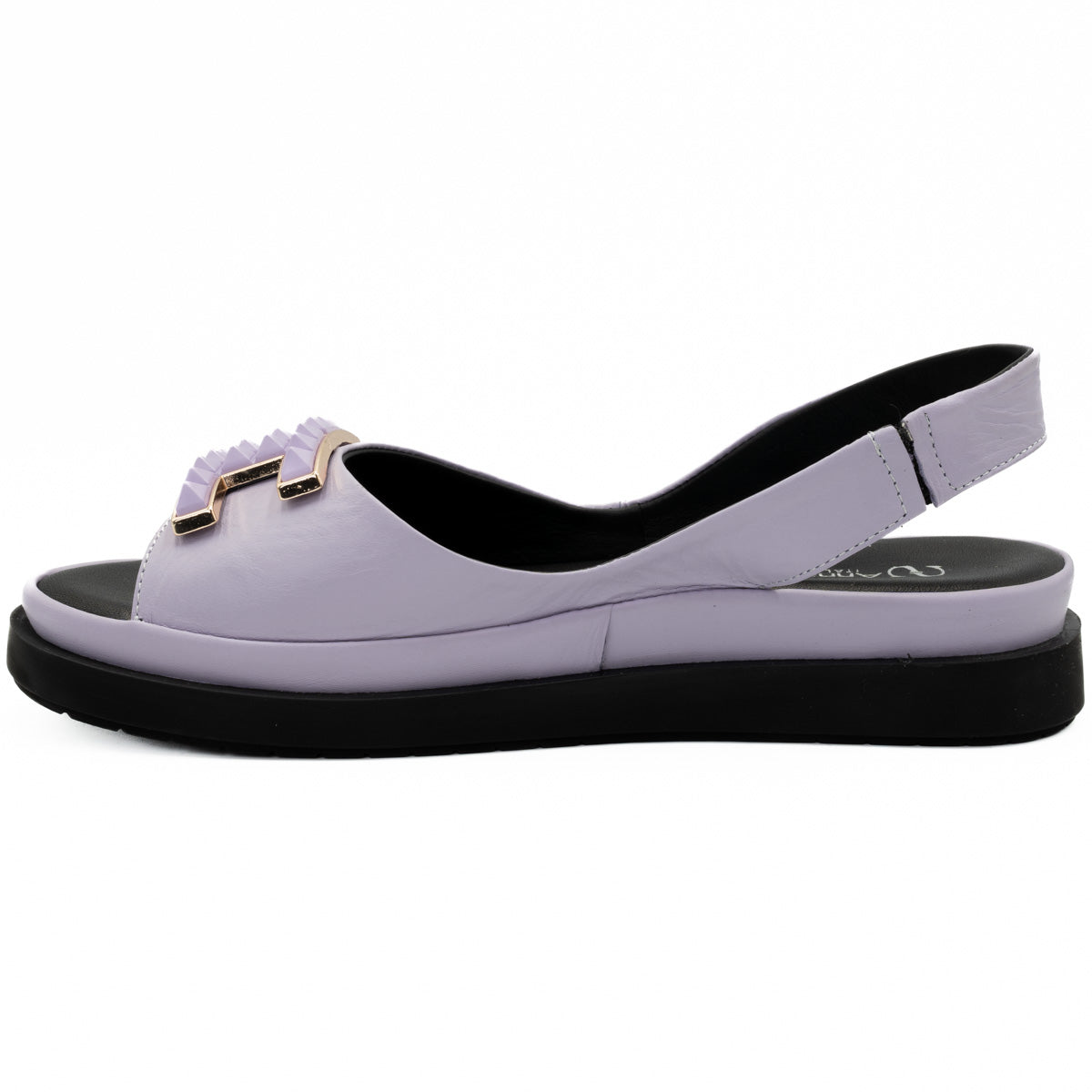 Sandale dama Anna Viotti din piele naturala D 30-10 mov