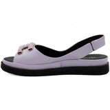 Sandale dama Anna Viotti din piele naturala D 30-10 mov