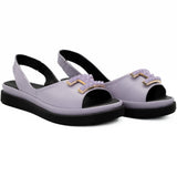 Sandale dama Anna Viotti din piele naturala D 30-10 mov