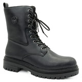 Ghete dama Rieker din piele naturala D 3115 negru 