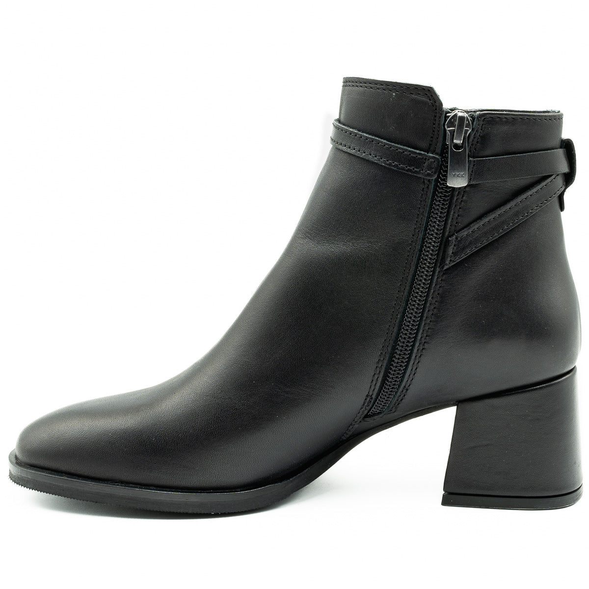 Botine dama ANNA VIOTTI  din piele naturala D313 negru