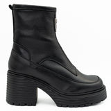 GHETE DAMA ANNA VIOTTI DIN PIELE naturala D4626 NEGRU 