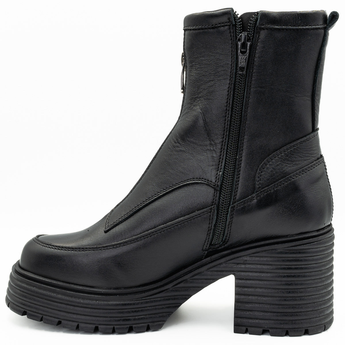 GHETE DAMA ANNA VIOTTI DIN PIELE naturala D4626 NEGRU 