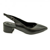 Sandale dama Anna Viotti din piele naturala negri 34-24173