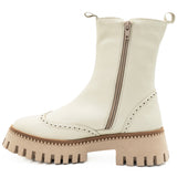 GHETE DAMA ANNA VIOTTI DIN PIELE naturala d 4414 bej 