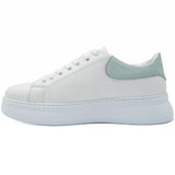 Pantofi dama Anna Viotti  din piele naturala D16-450 alb-olive