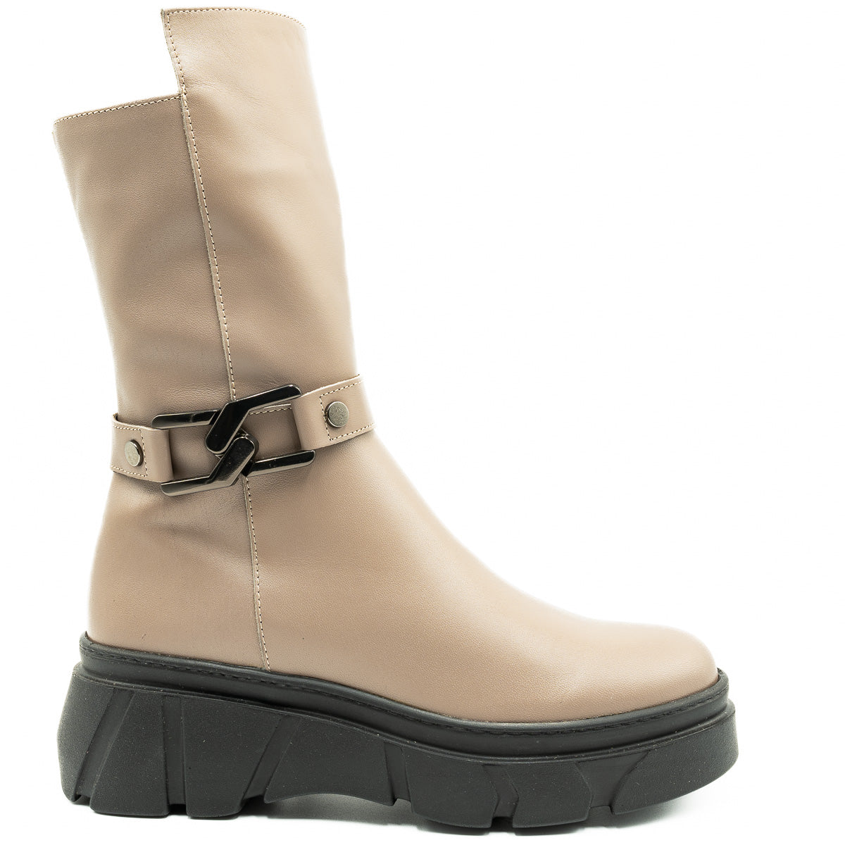 GHETE DAMA ANNA VIOTTI DIN PIELE naturala D 4590 VIZON