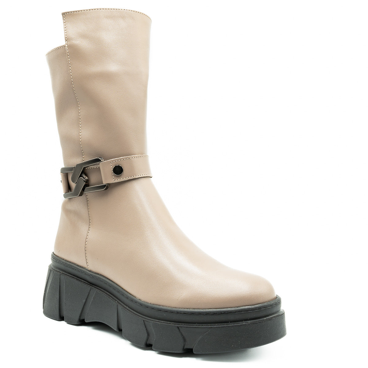 GHETE DAMA ANNA VIOTTI DIN PIELE naturala D 4590 VIZON