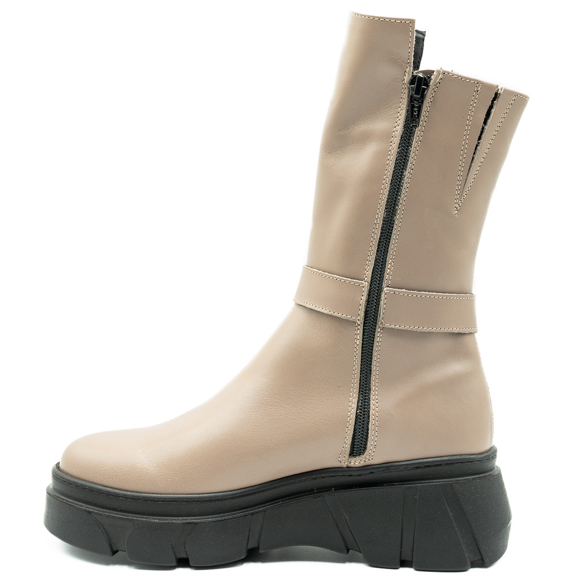 GHETE DAMA ANNA VIOTTI DIN PIELE naturala D 4590 VIZON